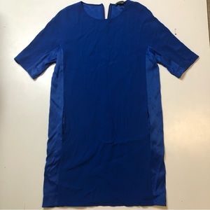 Vince Blue Womens Viscose Dress Size 10